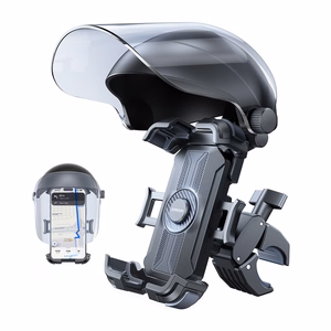 Joyroom JR-ZS526 velosipēda turētājs ar saulessargu automātisks melns