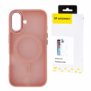 Wozinsky Fashion Чехол MagSafe для Samsung Galaxy S25+ - розовый