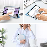 Korpuss Dux Ducis Toby Samsung X210/X215/X216 Tab A9 Plus 11.0/X230/X235/X236 Tab A11 Plus 11.0 blue