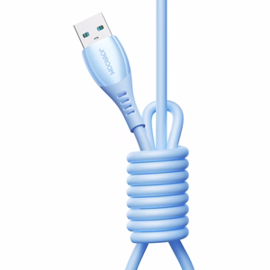 Joyroom S-A59 Vibrant Series 3A USB-A - Lightning kabelis 1.2m - zils