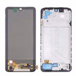 LCD дисплей совместимый с Xiaomi Redmi Note 10 / Note 10S / Poco M5s чёрный с рамкой HQ
