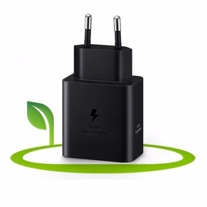 Lādētājs Samsung EP-T4511 melns 45W (ar iepakojumu) + Type-C 180cm kabelis (100% oriģināls)