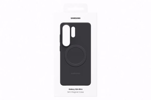 Samsung Slim Magnet maciņš Samsung Galaxy S26 Ultra, MagSafe saderīgs - melns