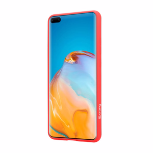 Crong Color Cover vāciņš ierīcei Huawei P40, sarkans