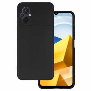 Задний чехол Matt для Xiaomi Poco M5 чёрный