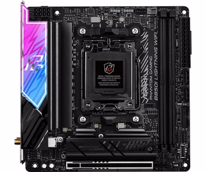 Asrock Phantom Gaming B850I Lightning WiFi mātesplate AMD B850 Socket AM5 mini ITX