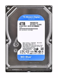Western Digital WD zils 3.5-Inch PC HDD internal hard drive 4 TB 5400 RPM 128 MB 3.5" Serial ATA III