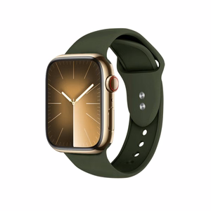 Crong Liquid  siksniņa Apple Watch 38 / 40 / 41 / 42 mm, zaļš