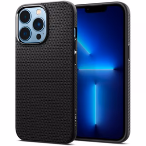 Spigen Liquid Air iPhone 13 Pro viedtālruņa apvalks - matēts melns