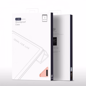 Maciņš Dux Ducis "Domo" Samsung X820/X826 (Tab S10 Plus) X810/X816 (Tab S9 Plus) X610/X616 (Tab S9 FE Plus) rozā