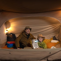 Yaber T2 Plus LCD FullHD 1080p multimediju projektors ar JBL skaļruņiem - bēšs