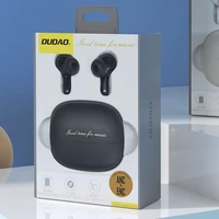 Dudao U21 TWS ANC ENC Bluetooth bezvadu austiņas - melnas