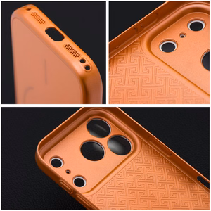 Maciņš MAKE 17 compatible with MagSafe IPHONE 15 Pro cosmic oranžs