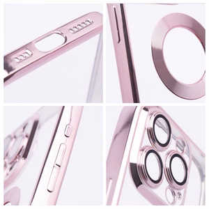 Viedtālruņa apvalks GLAM IPHONE 16e (SE 4 2025) rozā