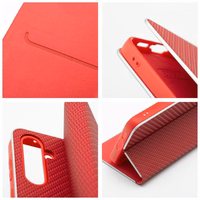 LUNA Book Carbon priekš XIAOMI Redmi Note 15 PRO 5G sarkans