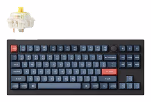 Клавиатура Keychron WRL V3 Max RGB/Карбон черная