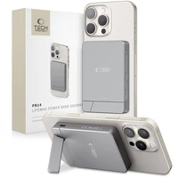 Portatīvais lādētājs Tech-Protect PB14 LifeMag MagSafe 5000 mAh - pelēka