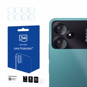 3mk Lens Protection™ гибридное стекло для камеры Poco M6 Pro 5G