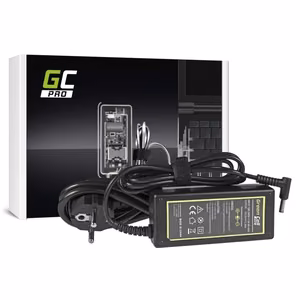 Green Cell AD49P strāvas adapteris iekštelpām 65 W, melns