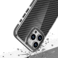 FIBER viedtālruņa apvalks saderīgs ar magnētisko funkciju SAMSUNG S25 EDGE melna