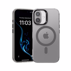 Benks Magnētiskais Lucid Armor viedtālruņa apvalks (0063) Iphone 16 pelēks