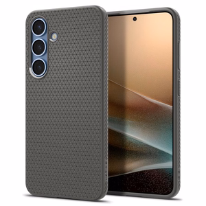 Spigen Liquid Air viedtālruņa apvalks Samsung Galaxy S25 - pelēks