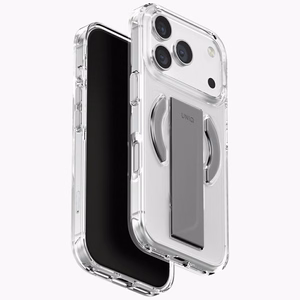 Uniq Heldro Air viedtālruņa apvalks iPhone 17 Pro Magnētiskā uzlāde - caurspīdīgs