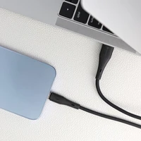 FORCELL F-ENERGY C343 kabelis USB A uz Lightning 2,4A 12W Silicone 1 m melns