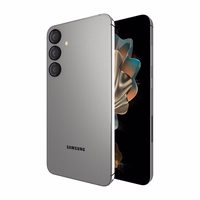 maciņš-Mate Aluminum Ring Lens Protector - aizsargājošs Glass the camera lens of the Samsung Galaxy S24+ (melns)