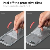 Spigen Ultra Hybrid viedtālruņa apvalks iPhone 7 / 8 / SE 2020 / SE 2022 - caurspīdīgs