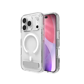 ZAGG Crystal Palace Snap KS Magnētiskais viedtālruņa apvalks iPhone 17 Pro – caurspīdīgs