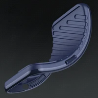 Thunder silikona viedtālruņa apvalks iPhone 16 Pro Max - zils