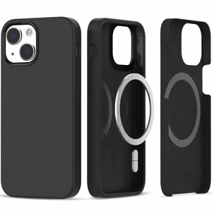 Tech-Protect Silikona Magnētiskais viedtālruņa apvalks iPhone 13 / 14 - Melns