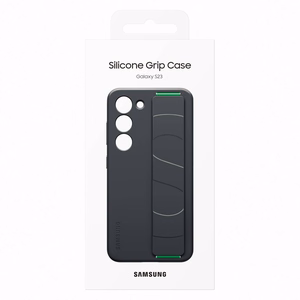 Samsung silikona viedtālruņa apvalks Samsung Galaxy S23 ar rokas siksniņu melns (EF-GS911TBEGWW)