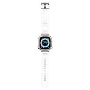 Spigen Rugged Armor Pro maciņš un siksniņa priekš Apple Watch Ultra 49 mm (caurspīdīgs)
