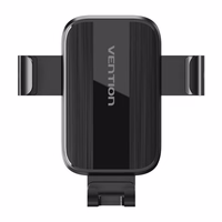 Automātiskais automašīnas tālruņa turētājs Vention KCTB0 ar klipu melns