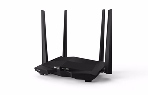 Tenda AC10 bezvadu maršrutētājs Gigabit Ethernet divjoslu (2.4 GHz / 5 GHz) melns