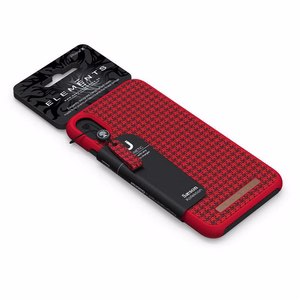 Nordic Elements Saeson Idun case for iPhone XS / X, red
