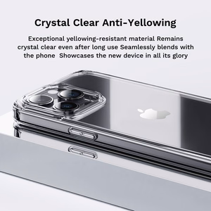 Rock Pure sērijas viedtālruņa apvalks Iphone 16 Pro Max caurspīdīgs