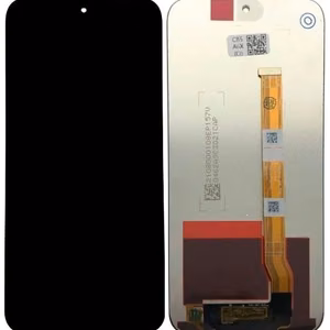 LCD ekrāns Oppo A6/A6x 4G/5G/Realme C85 5G 2026 ar skārienekrānu, melns, ORG