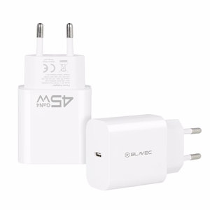Blavec сетевое зарядное устройство BC-7 GaN4 - Type C - PD QC 45W 3A (TCBC7G4-CW453A) белый