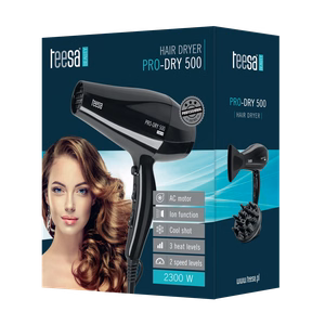 Profesionāls matu fēns PRO-DRY 500 AC, 2300 W