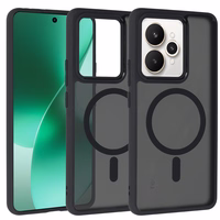 Pilnīgi matēts magnētiskais viedtālruņa apvalks Realme 15/15 Pro 5G melns