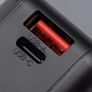 FORCELL F-ENERGY daudzfunkcionāls lādētājs 45W 6in1 ar USB A un USB C ligzdām, portatīvais lādētājs 15000mAh un bezvadu uzlāde 15W
