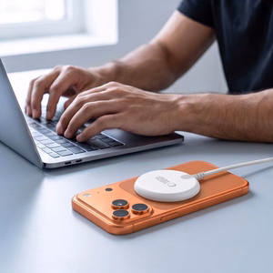 Tech-Protect A54 MagSafe Qi2.2 25 W bezvadu lādētājs – balts