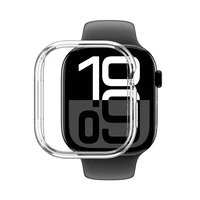 AmazingThing Minimal apvalks Apple Watch 46mm - Caurspīdīgs