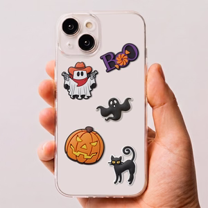 3D „boo“ uzlīmju komplekts, 5 gab.