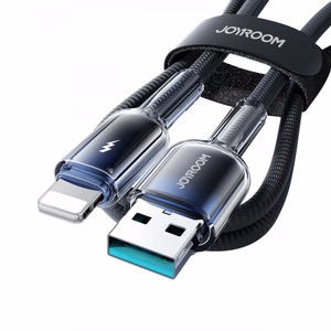 USB kabelis Joyroom S-A42 melns Lightning 120cm