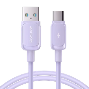 USB kabelis Joyroom S-AC027A141P violets Type-C 120cm