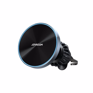 Joyroom magnētiskais automašīnas turētājs 15W bezvadu lādētājs gaisa ventilācijai - melns (JR-ZS240 Pro)
